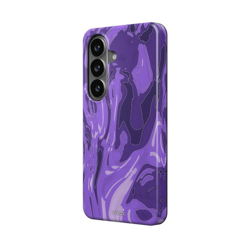VYROX AMETHYST Violet Drift magnetic tough case, angled view