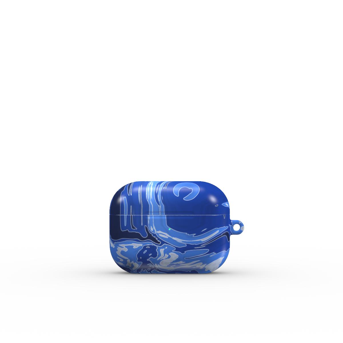 VYROX SAPPHIRE Deep Current AirPods case, front view
