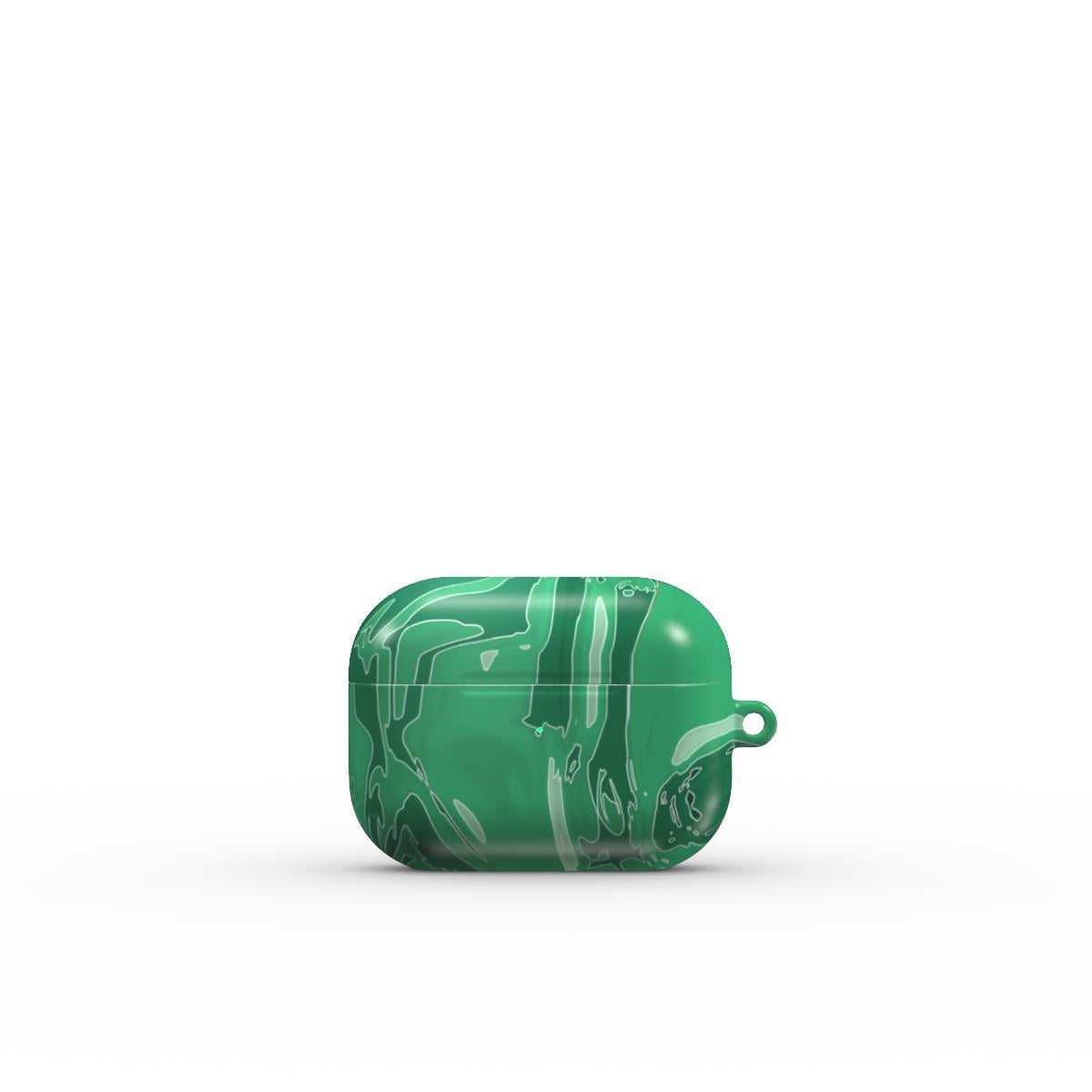 VYROX JADE Temple Green AirPods case, front view