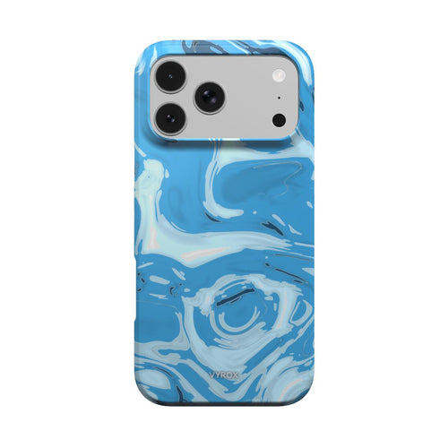 VYROX GLACIER Ice Flow MagSafe tough case, back view