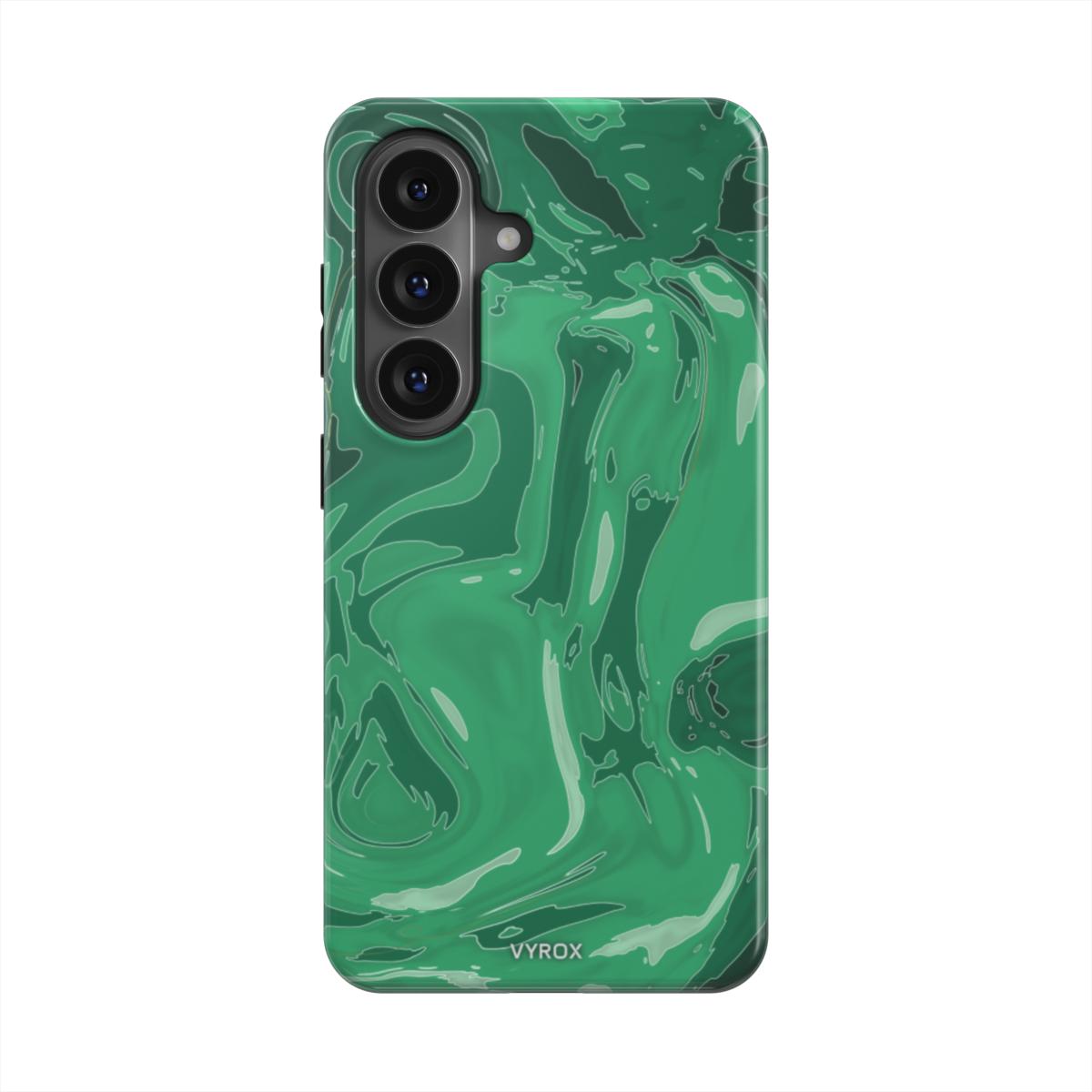 VYROX JADE Temple Green tough case on Samsung Galaxy S26 Plus