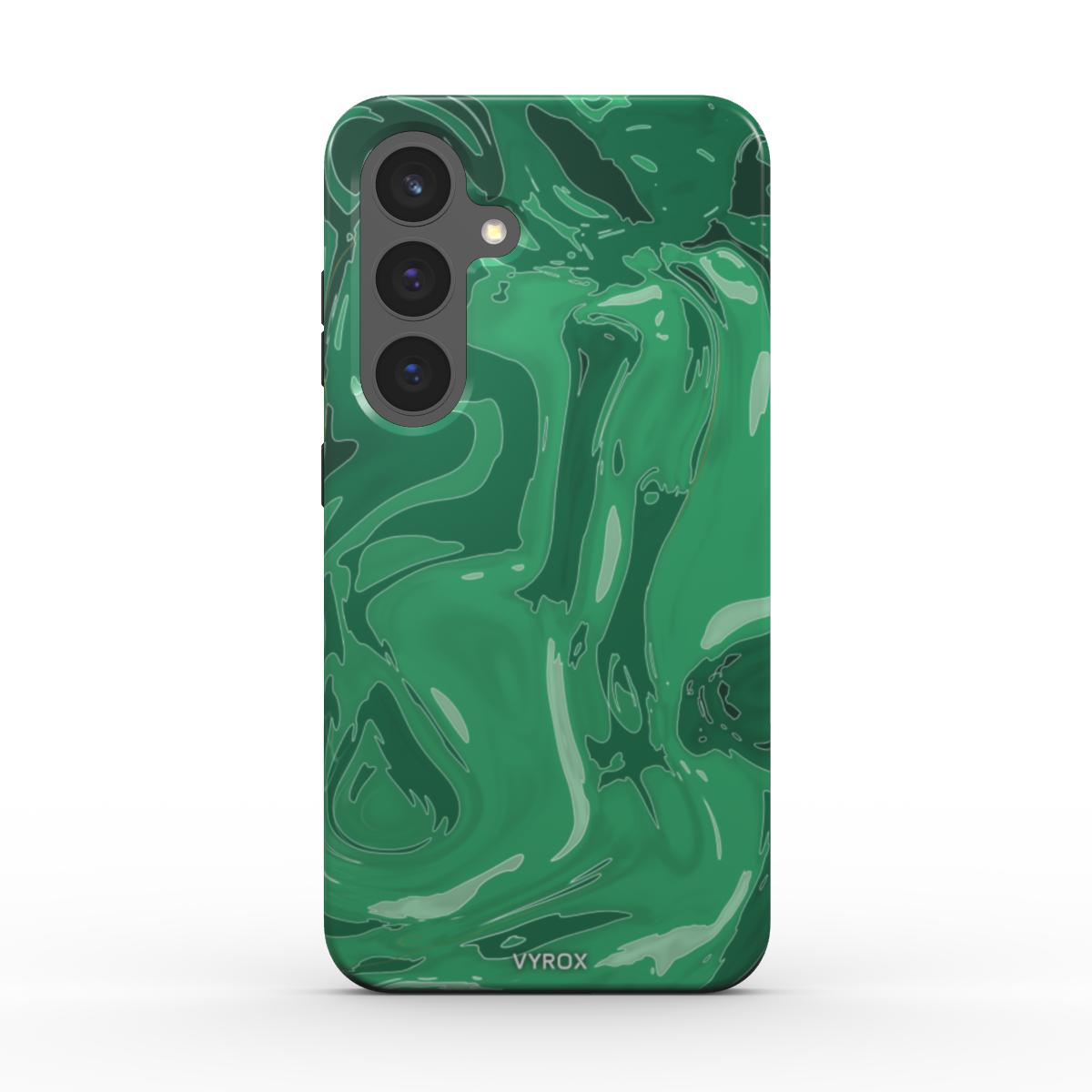 VYROX JADE Temple Green tough case on Samsung Galaxy S24 Plus