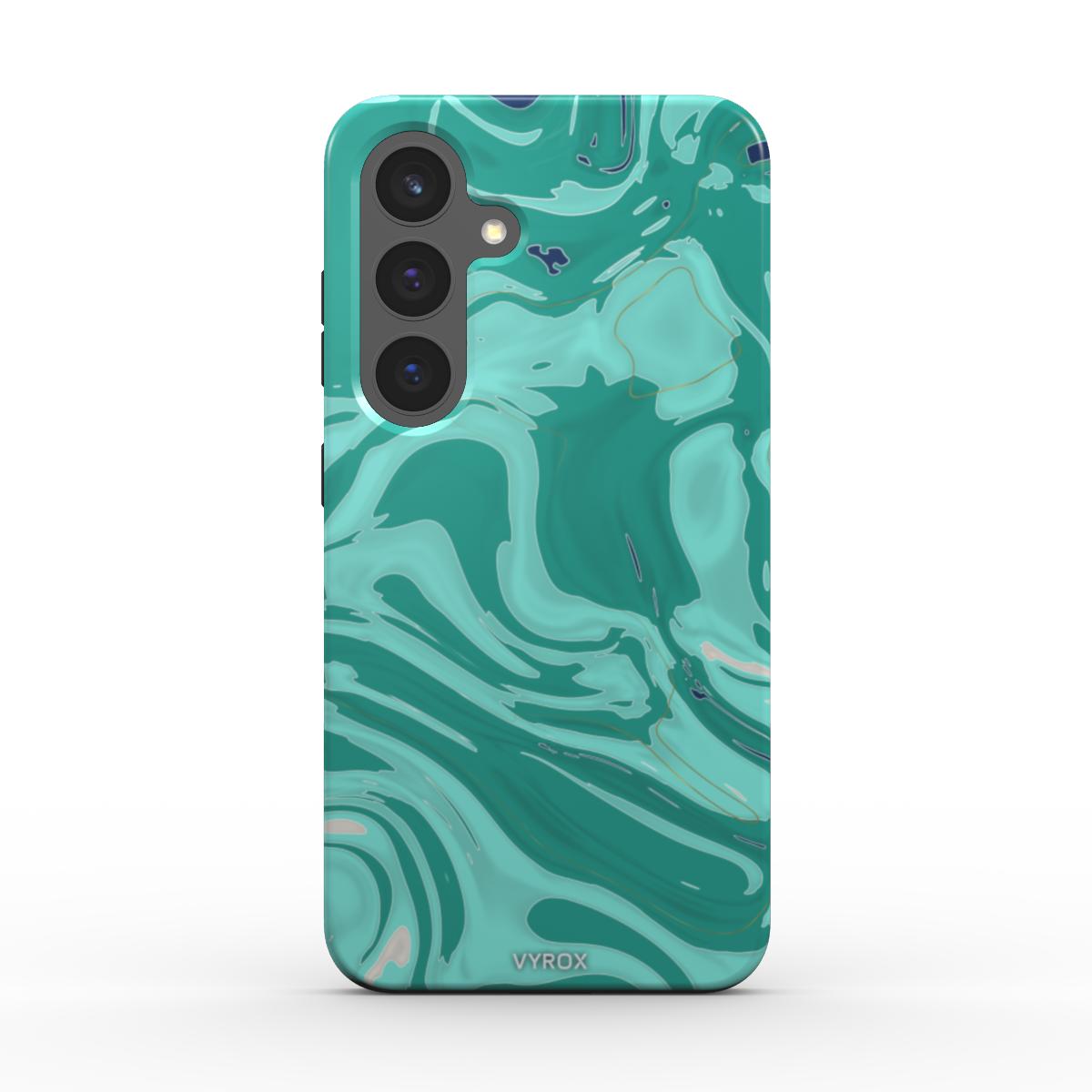 VYROX LAGOON Opal Tide tough case on Samsung Galaxy S24 Ultra