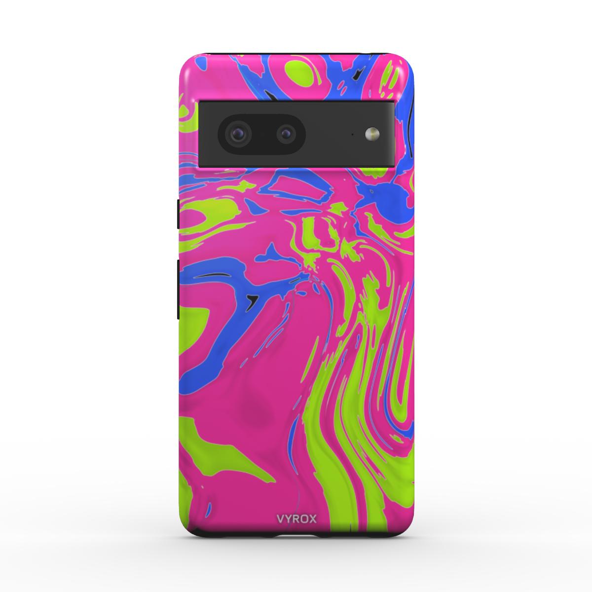 VYROX NEON Acid Rush magnetic tough case on Google Pixel 10 Pro XL