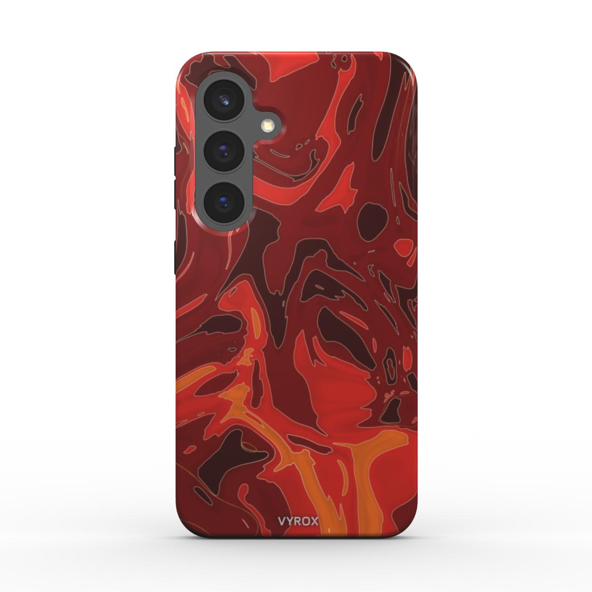 VYROX EMBER Molten Pour magnetic tough case on Samsung Galaxy S24