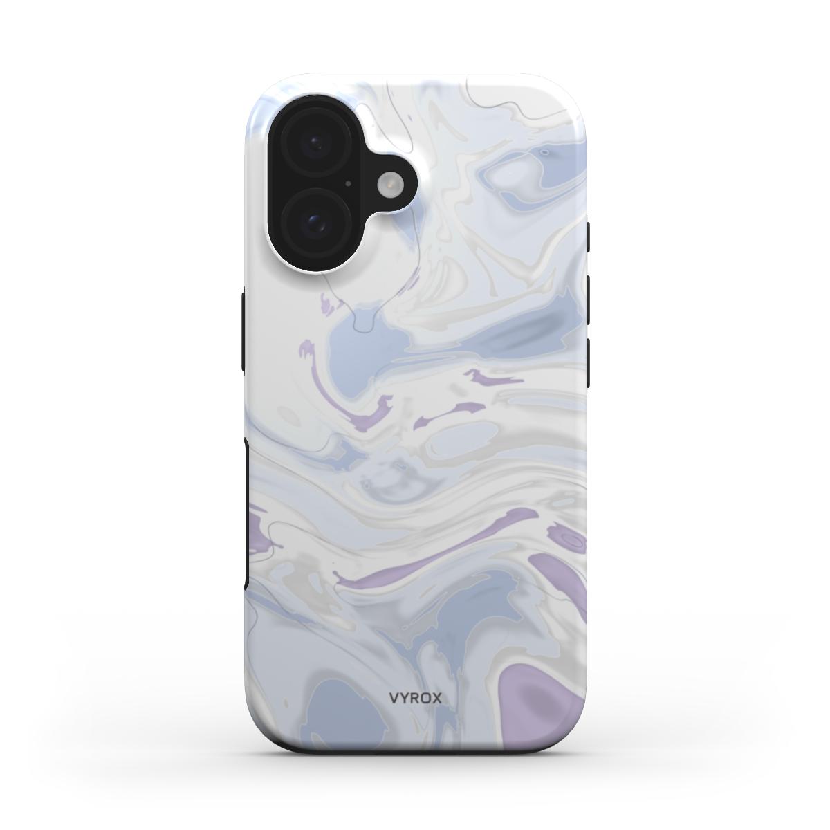 VYROX PEARL Moon Milk MagSafe tough case on iPhone 16 Plus