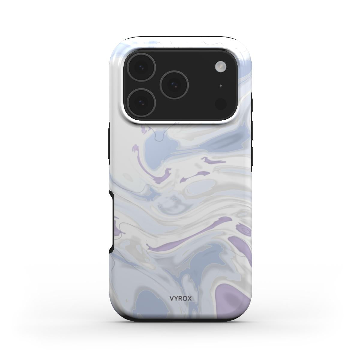 VYROX PEARL Moon Milk tough case on iPhone 17 Pro