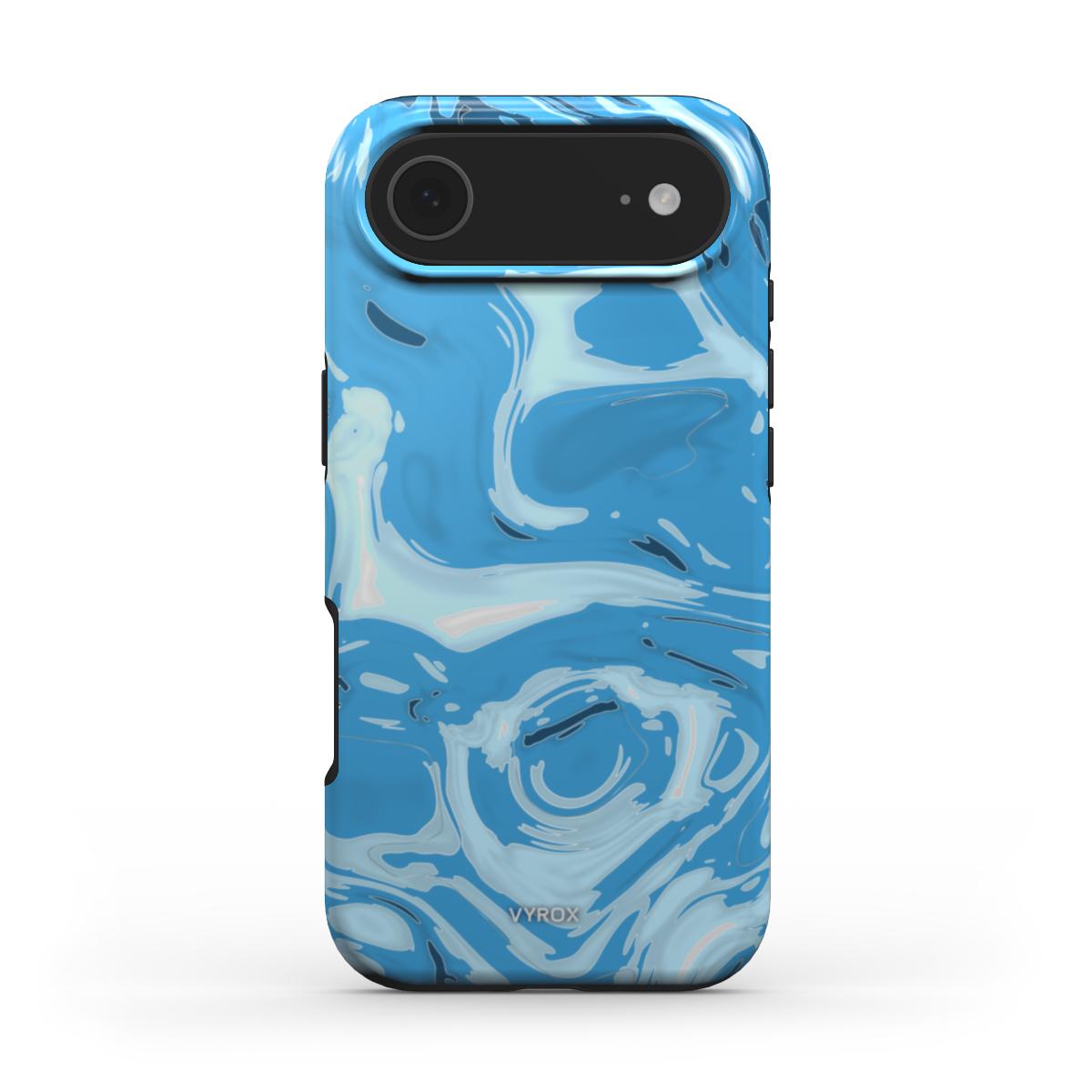 VYROX GLACIER Ice Flow MagSafe tough case on iPhone 17 Air