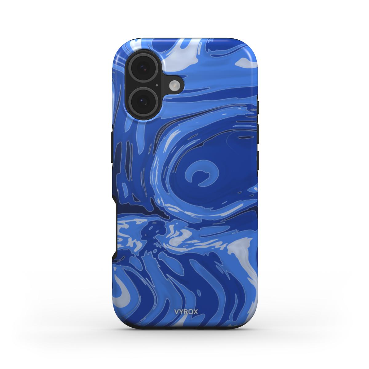 VYROX SAPPHIRE Deep Current tough case on iPhone 17