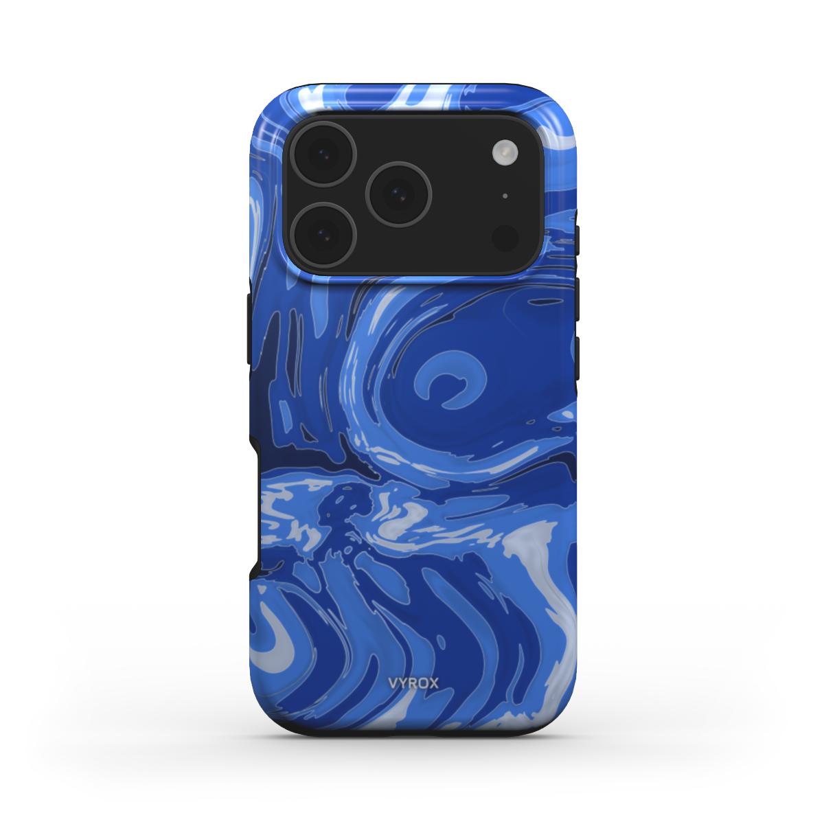 VYROX SAPPHIRE Deep Current tough case on iPhone 17 Pro