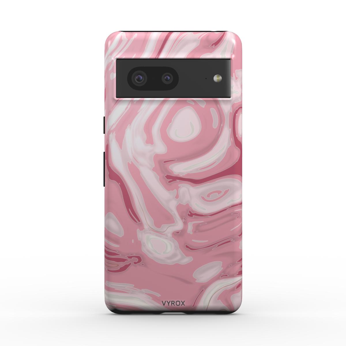 VYROX ROSE Blush Marble magnetic tough case on Google Pixel 11 Pro