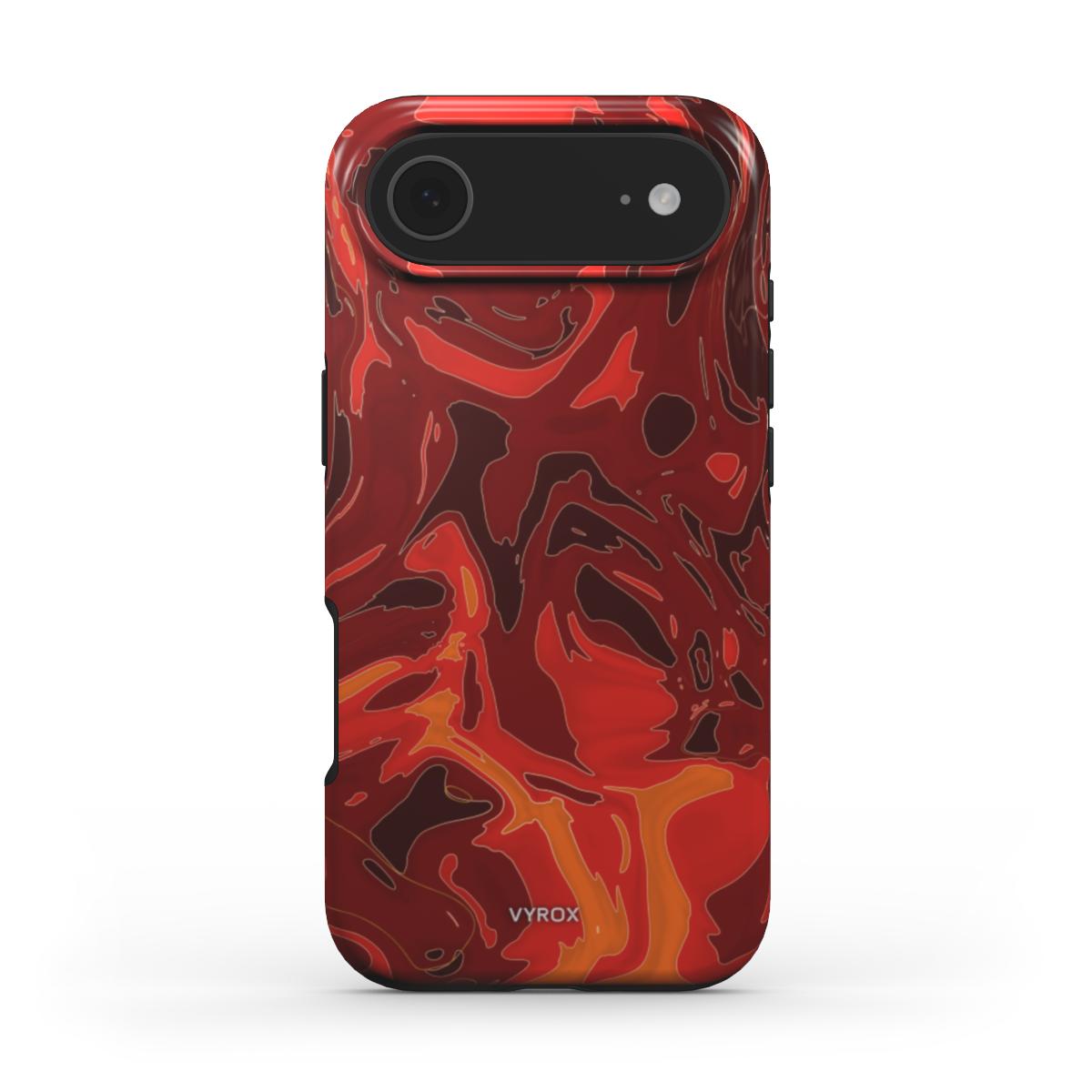 VYROX EMBER Molten Pour tough case on iPhone 17 Air