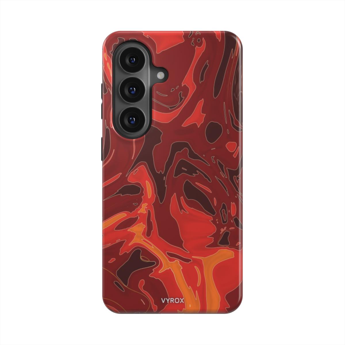 VYROX EMBER Molten Pour tough case on Samsung Galaxy S26