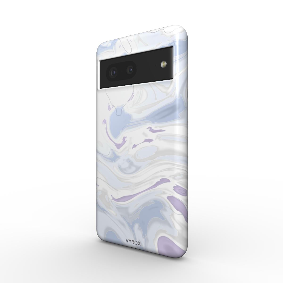 VYROX PEARL Moon Milk magnetic tough case on Google Pixel 11, angled view