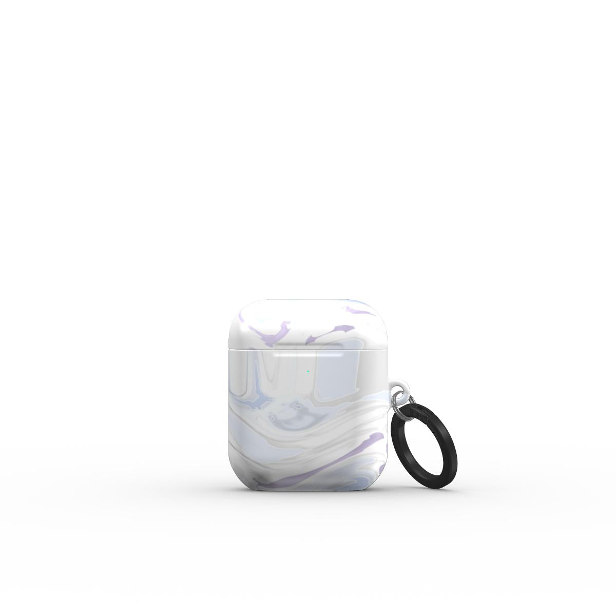 VYROX PEARL Moon Milk AirPods case on Apple AirPods 1 / 2, front view