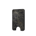 VYROX OBSIDIAN Gold Vein magnetic wallet, front view