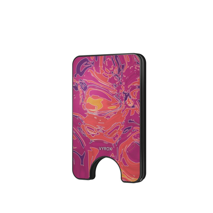 VYROX SUNSET Golden Hour magnetic wallet, front view