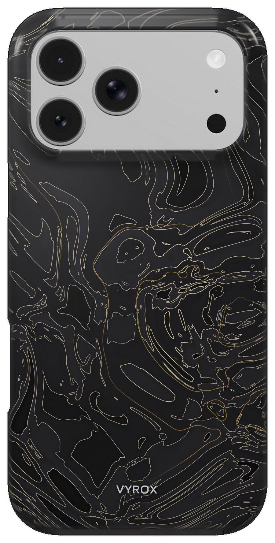 OBSIDIAN / Gold Vein — Tough Phone Case