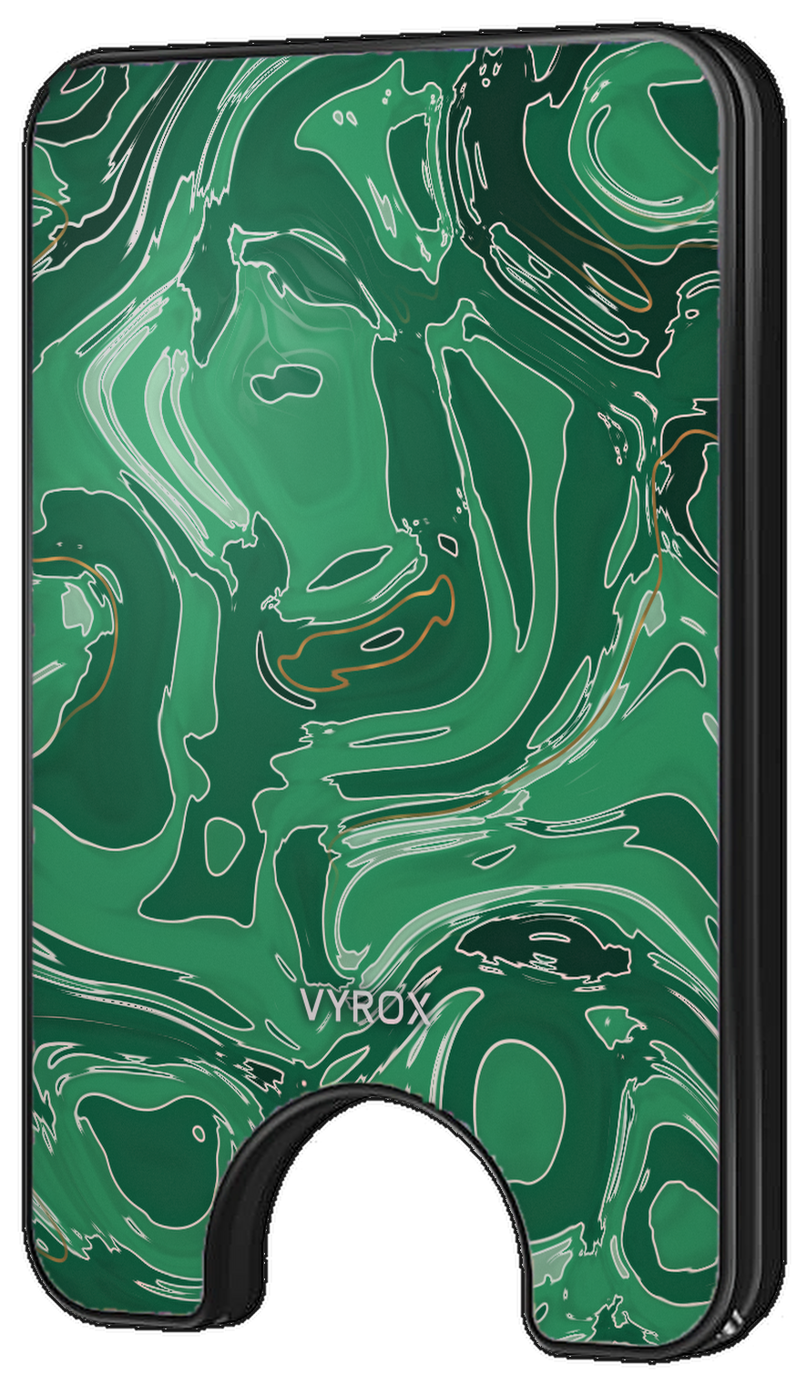 JADE / Temple Green — Magnetic Wallet